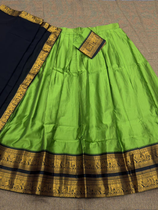 Kanchi Cotton Silk Lehenga Set