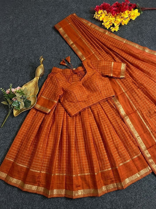 Georgette Viscose Skirt, Blouse & Dupatta Set – ₹1399