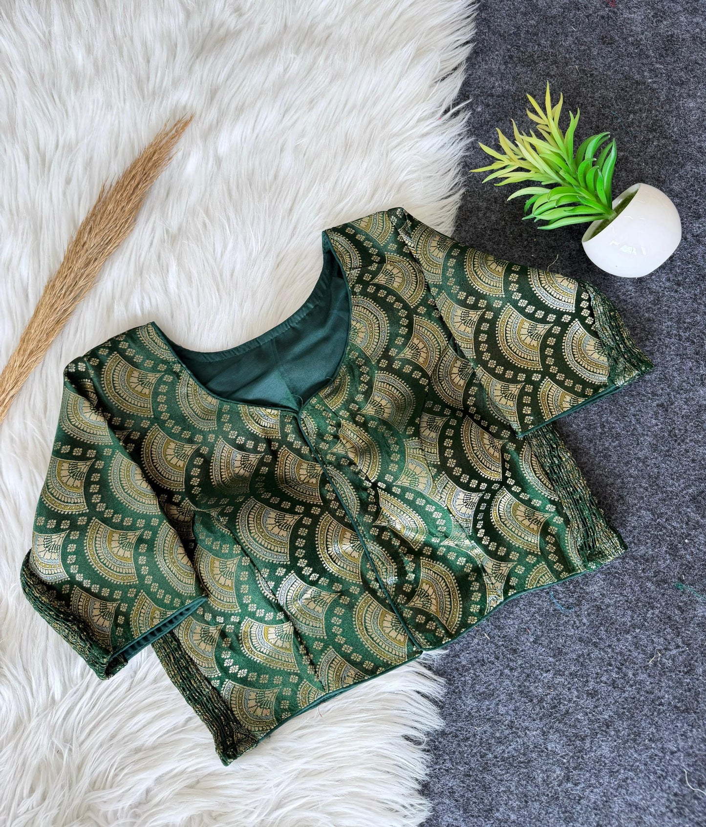 Side Elastic Stretchable Blouse – ₹699