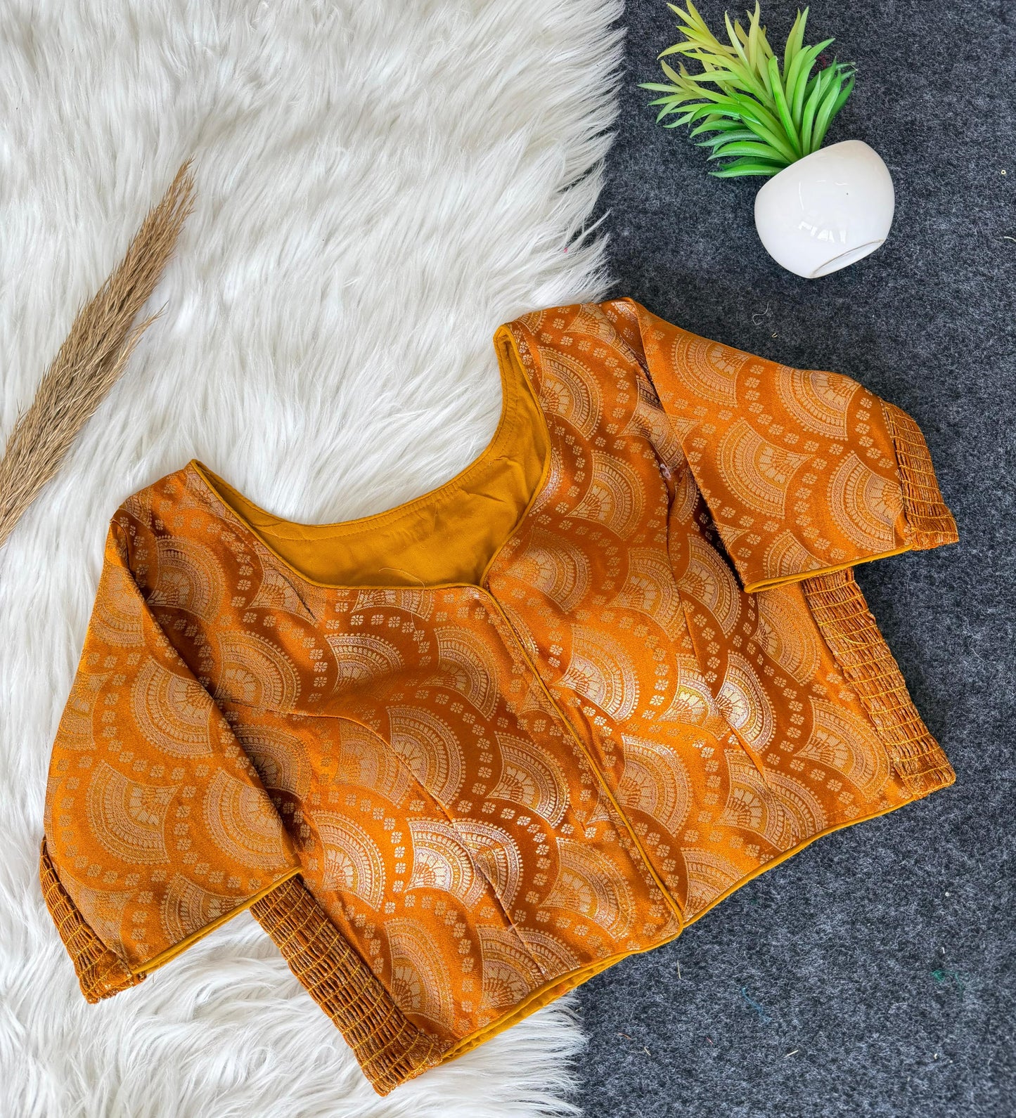 Side Elastic Stretchable Blouse – ₹699
