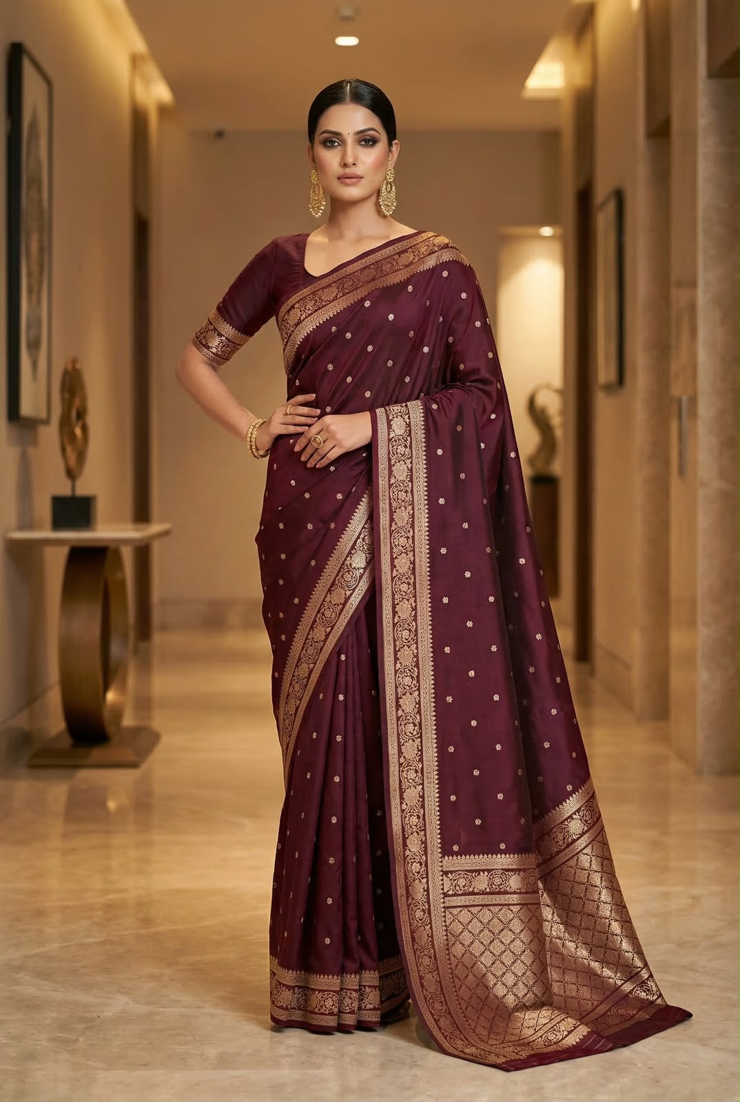 Soft Semi Silk Saree – ₹1399