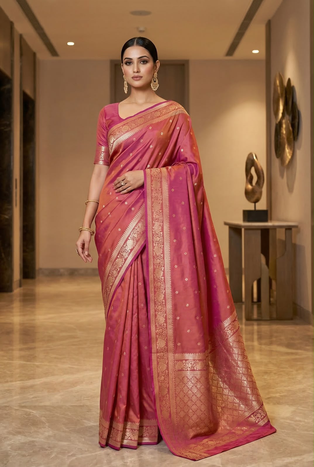 Soft Semi Silk Saree – ₹1399