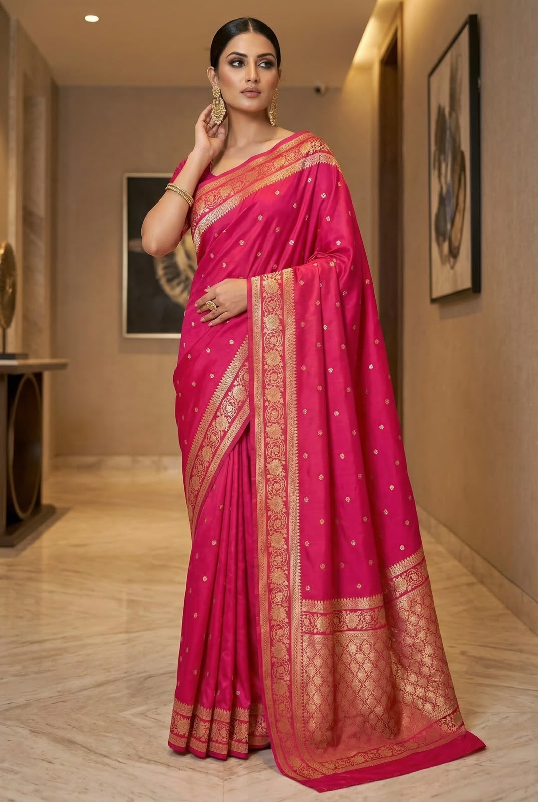 Soft Semi Silk Saree – ₹1399
