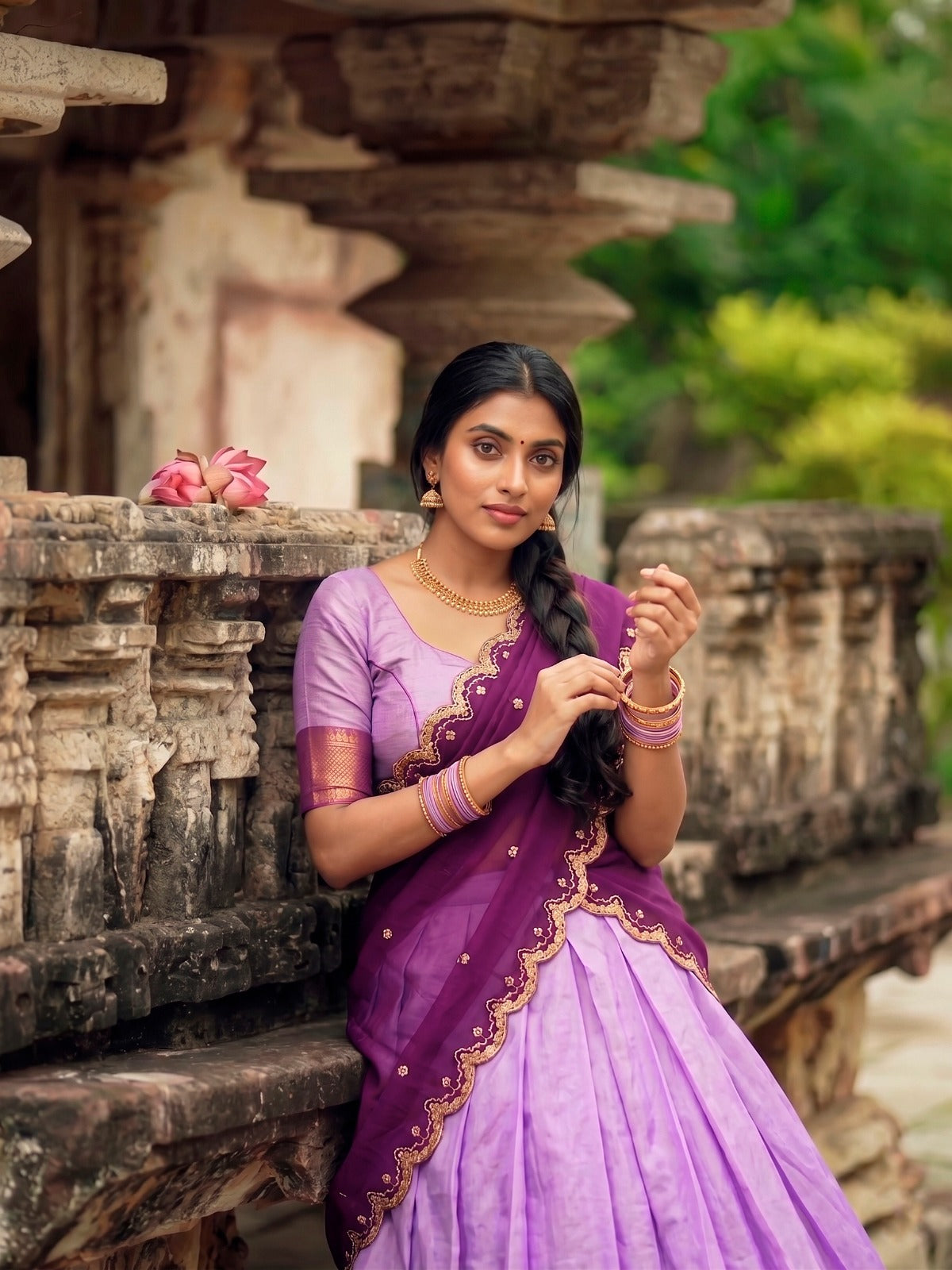 Readymade Dhavani / Half Saree Collection – ₹1399