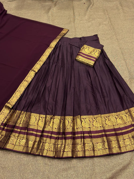 Kanchi Cotton Silk Lehenga Set
