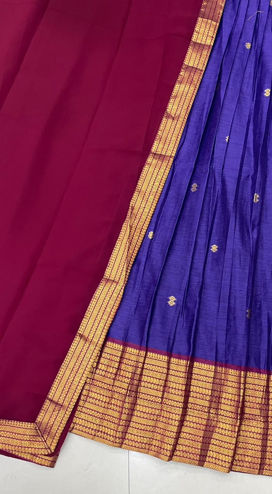 Kanchi Cotton Silk Lehenga Set