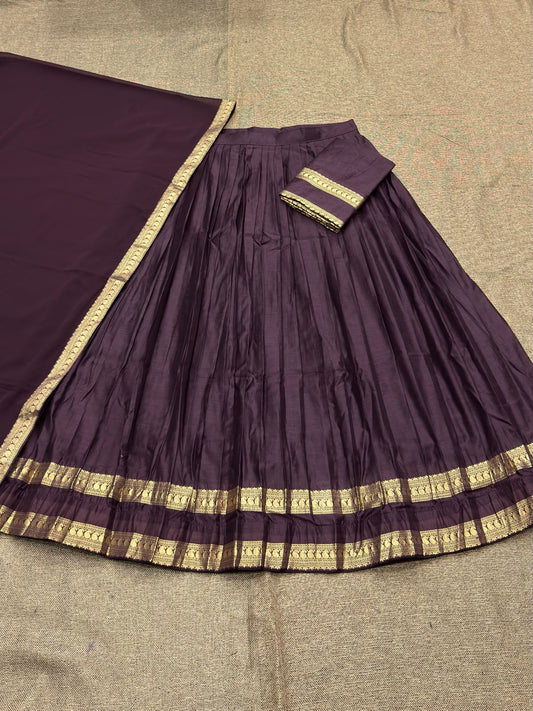 Kanchi Cotton Silk Lehenga Set