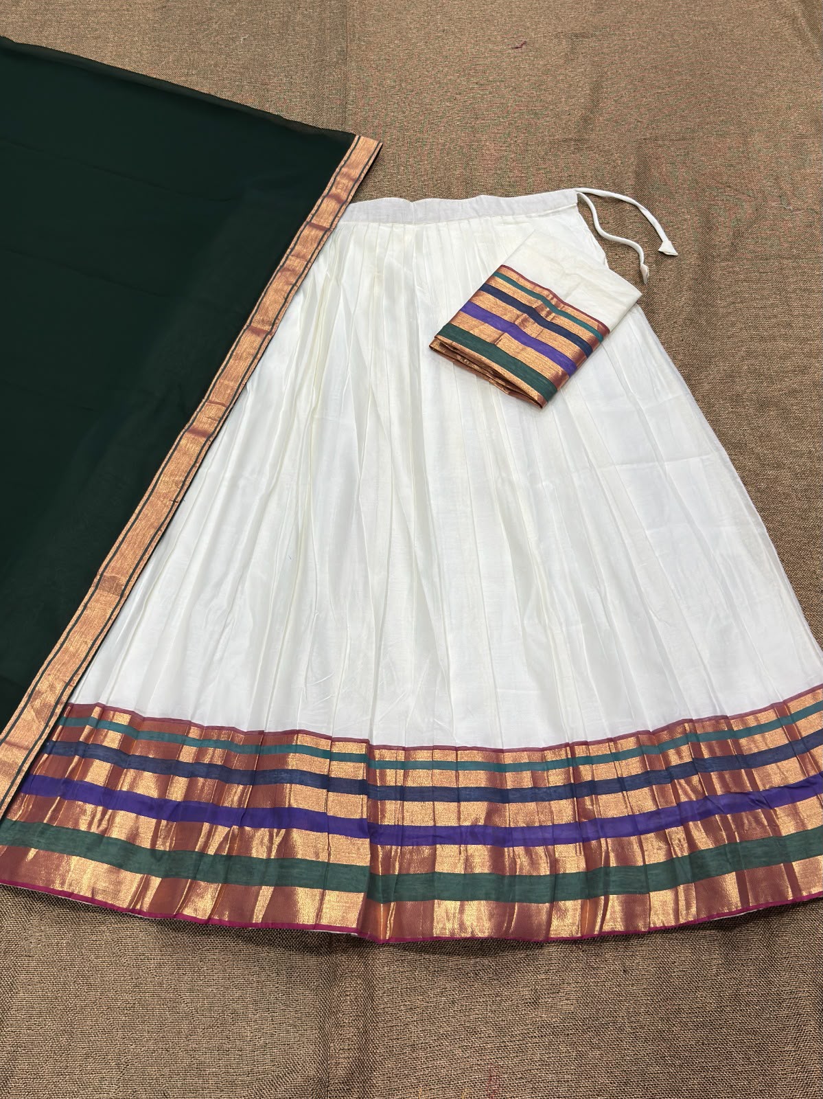 Kanchi Cotton Silk Lehenga Set