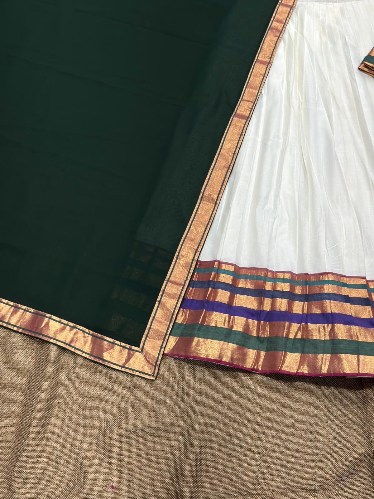 Kanchi Cotton Silk Lehenga Set