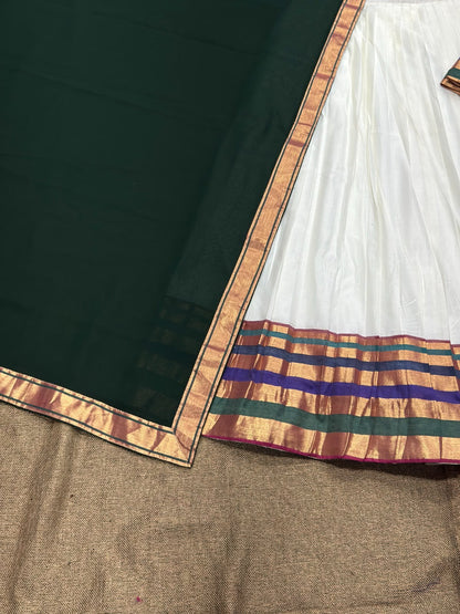 Kanchi Cotton Silk Lehenga Set