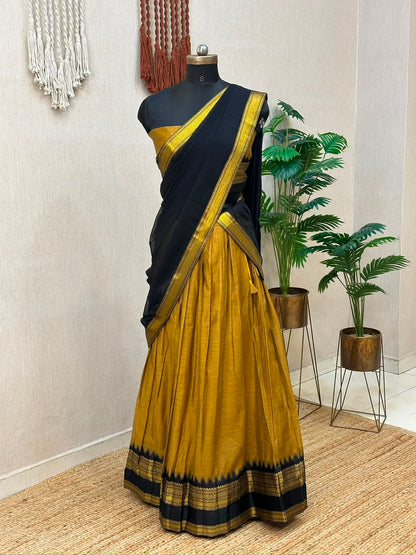 Kanchi Cotton Silk Lehenga Set