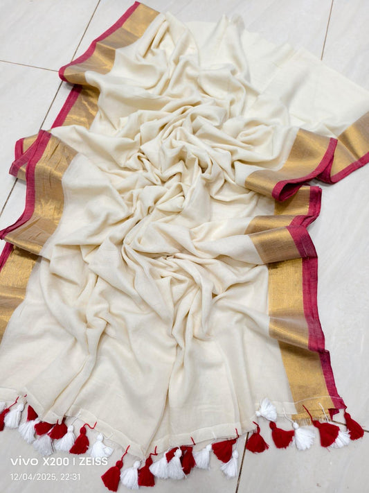 Mul Cotton Saree – ₹999
