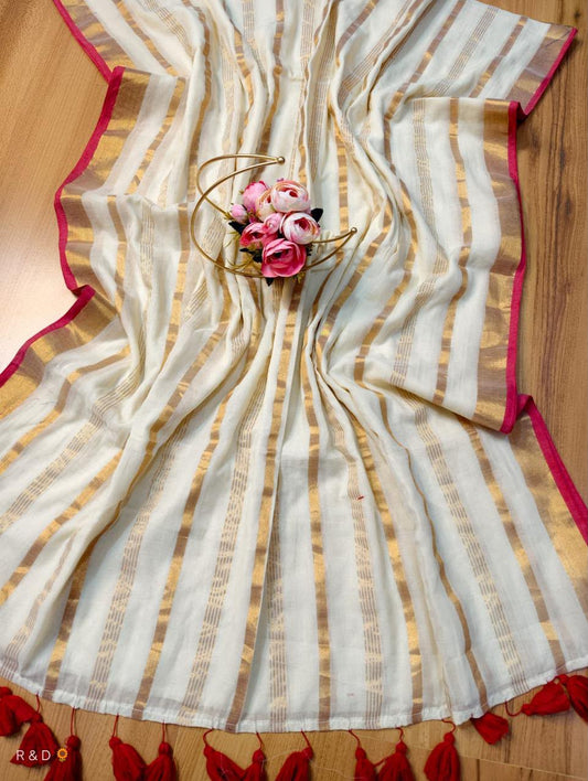 Mul Cotton Saree – ₹999