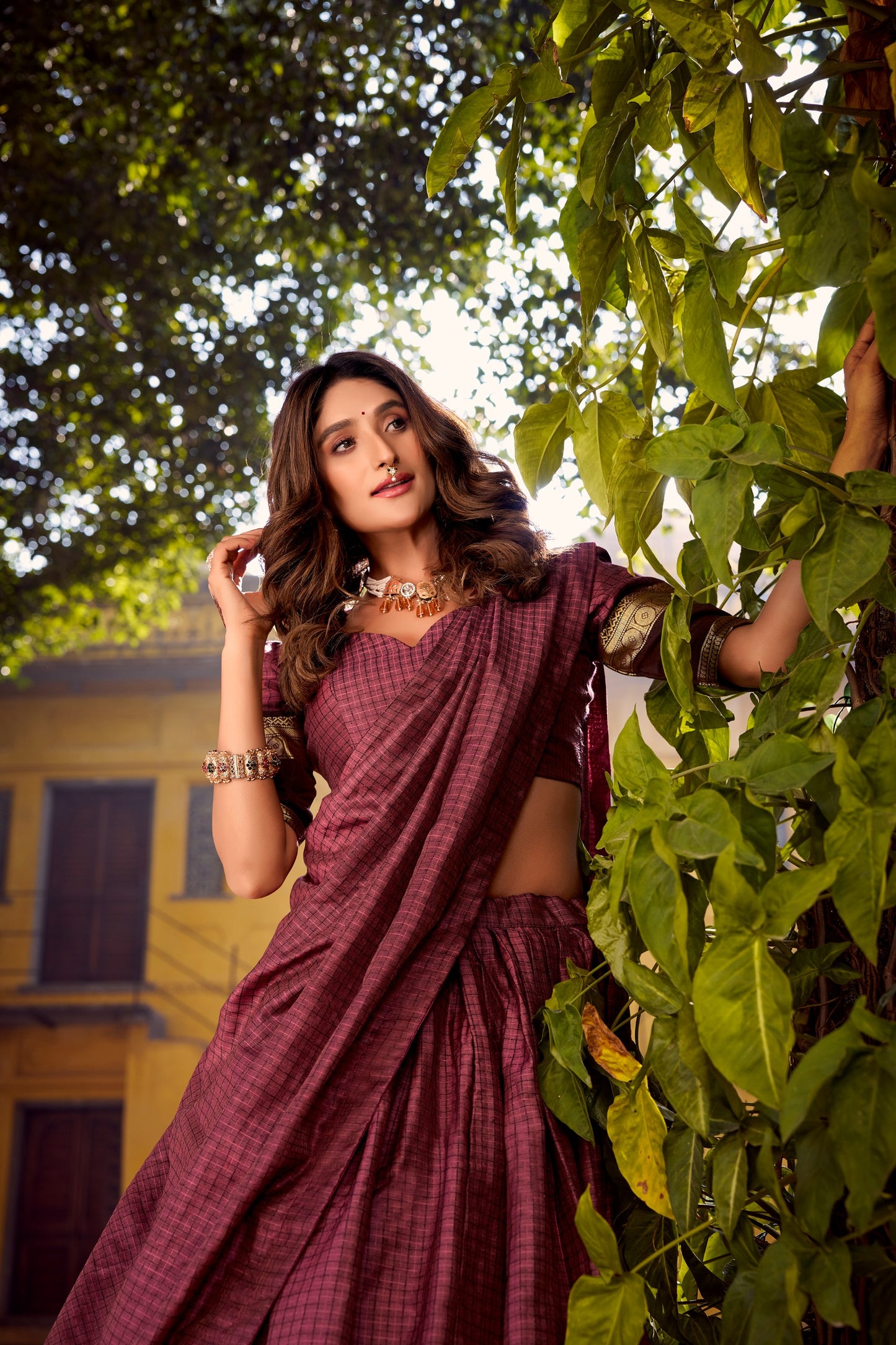 Chettinad Cotton Readymade Dhavani / Half Saree Collection – ₹1799
