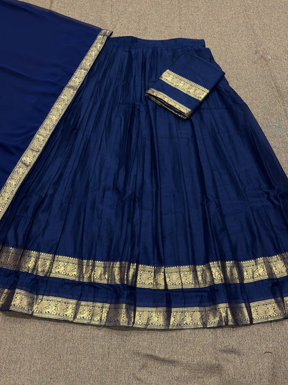 Cotton Silk Readymade Dhavani / Half Saree Collection – ₹1399