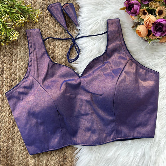Soft Semi Silk Sweetheart Readymade Blouse – ₹550
