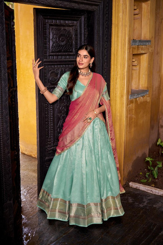 Fully Stitched Readymade Dhavani Collection – ₹1900