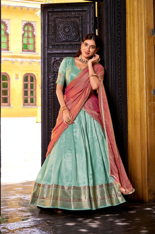 Fully Stitched Readymade Dhavani Collection – ₹1900