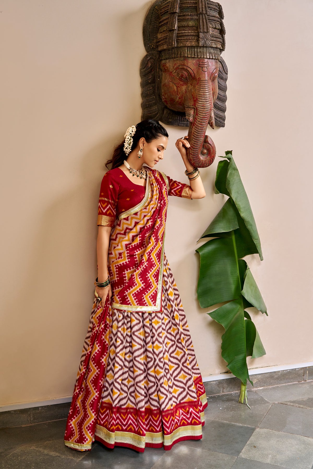 Navaratri Special Tussar Chaniya Choli Lehenga Collection