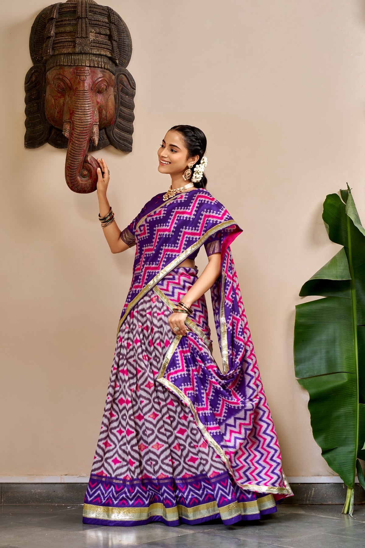 Navaratri Special Tussar Chaniya Choli Lehenga Collection