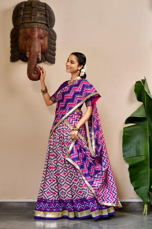 Navaratri Special Tussar Chaniya Choli Lehenga Collection