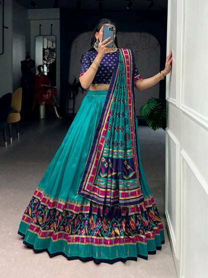 Navaratri Special Tussar Chaniya Choli Lehenga Collection
