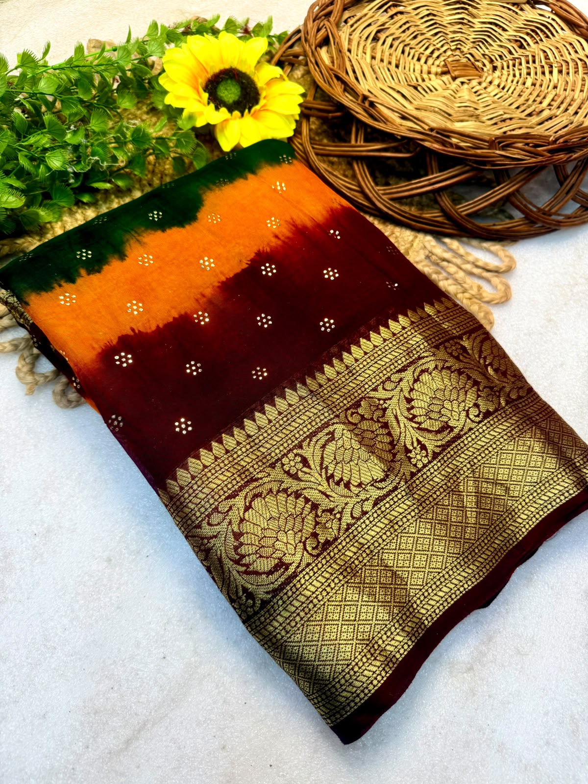 Cotton Silk Sarees with Rich Jacquard Borders