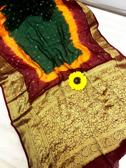 Cotton Silk Sarees with Rich Jacquard Borders