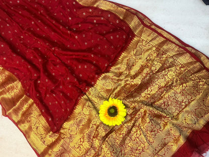 Cotton Silk Sarees with Rich Jacquard Borders