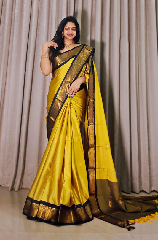 Cotton Silk Sarees with Jacquard Silk Borders A9