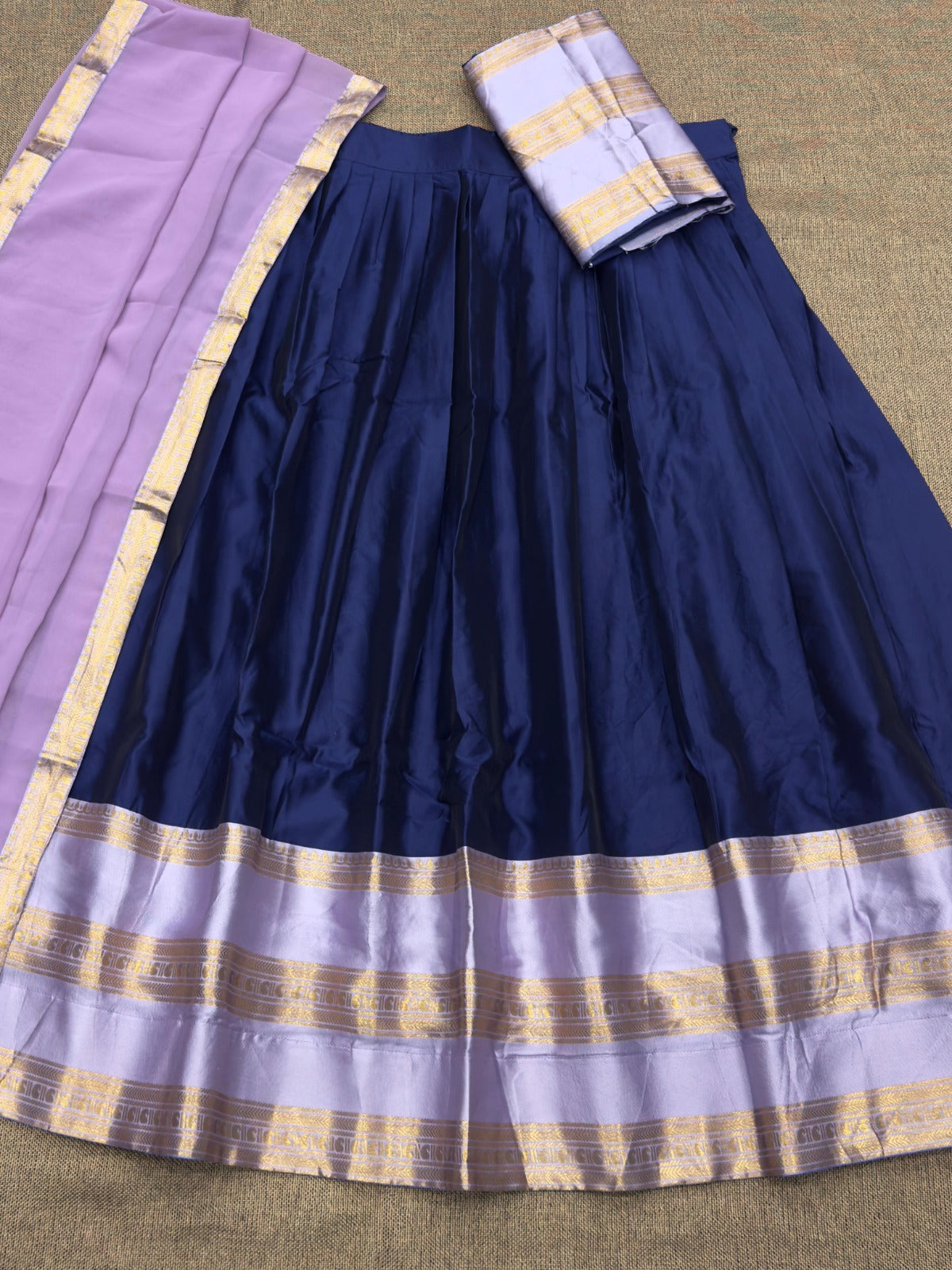 Kanchi Cotton Silk Lehenga Set