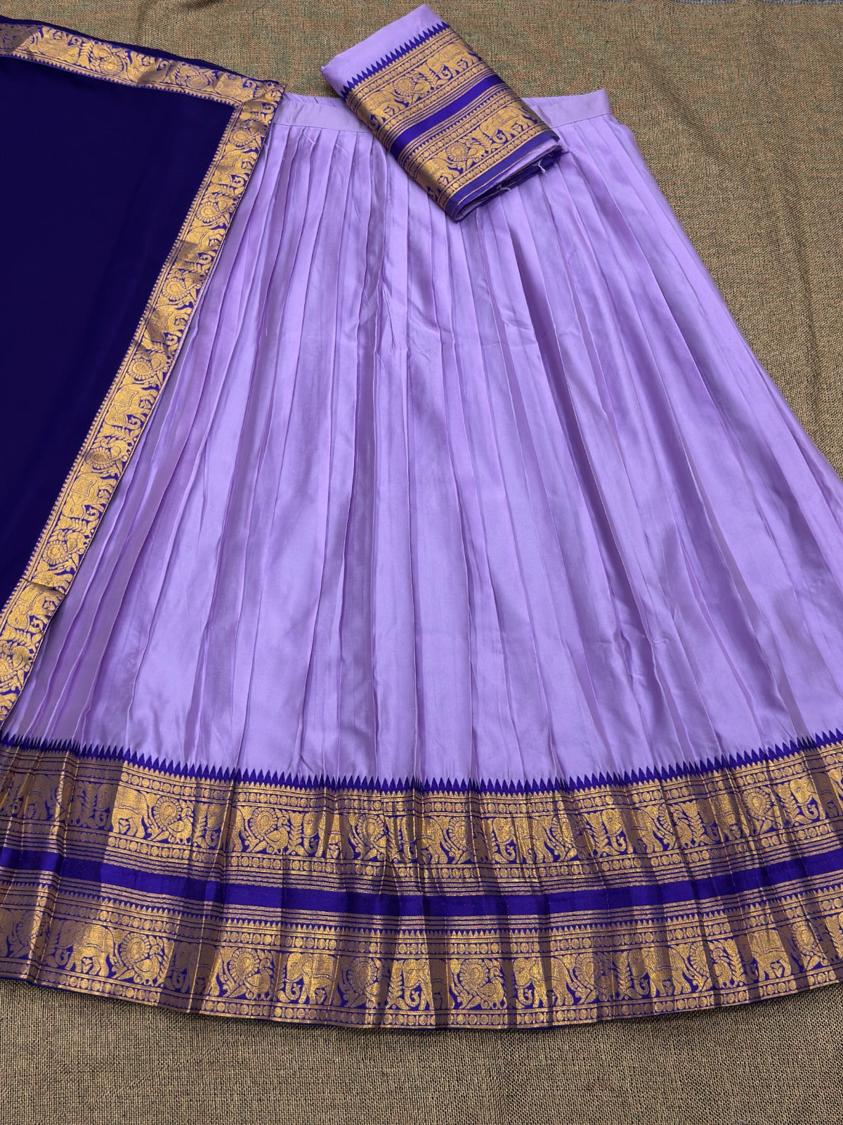 Kanchi Cotton Silk Lehenga Set