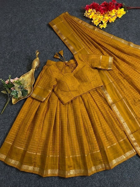 Georgette Viscose Skirt, Blouse & Dupatta Set – ₹1399