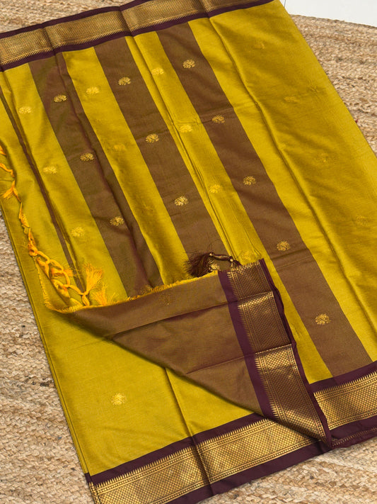 Cotton Silk Sarees with Jacquard Borders