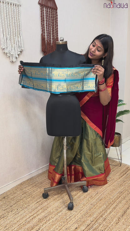 Kanchi Cotton Silk Lehenga Set