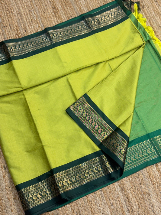 Cotton Silk Sarees with Jacquard Borders