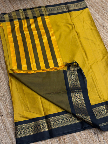 Cotton Silk Sarees with Jacquard Borders