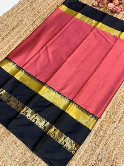 Cotton Silk Sarees with Jacquard Borders