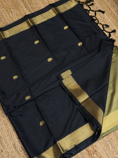 Cotton Silk Sarees with Jacquard Borders